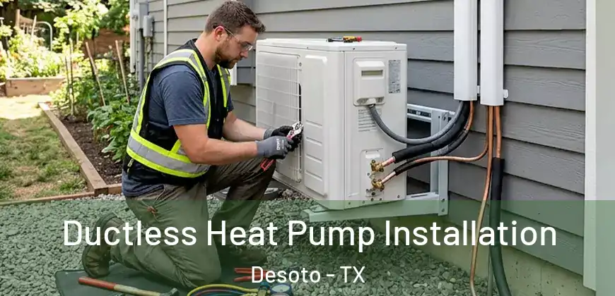  Ductless Heat Pump Installation Desoto - TX