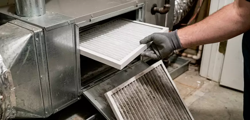 Window and Split Unit Filter Cleaning in Desoto