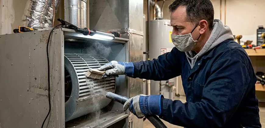 Commercial Vent Decontamination in Desoto