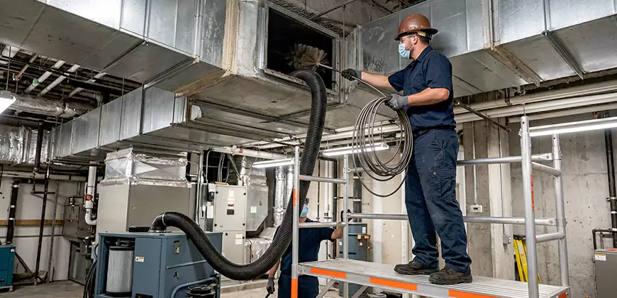 Commercial Ventilation System Cleaning in Desoto