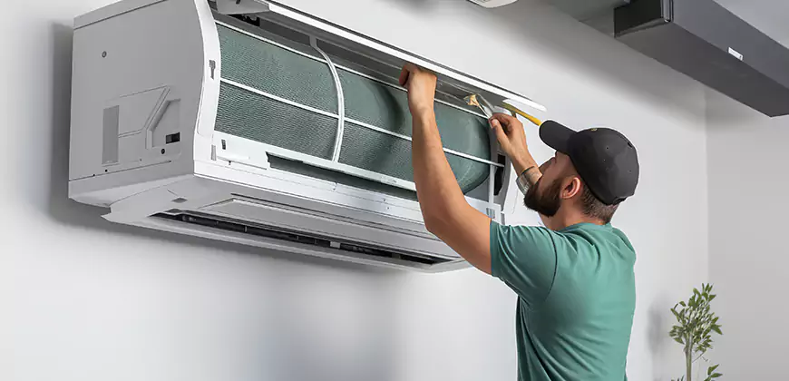 Bathroom and Small Space Ductless Installation in Desoto