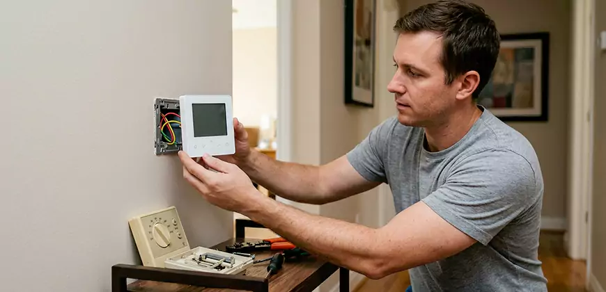 Heat Pump Thermostat Configuration in Desoto
